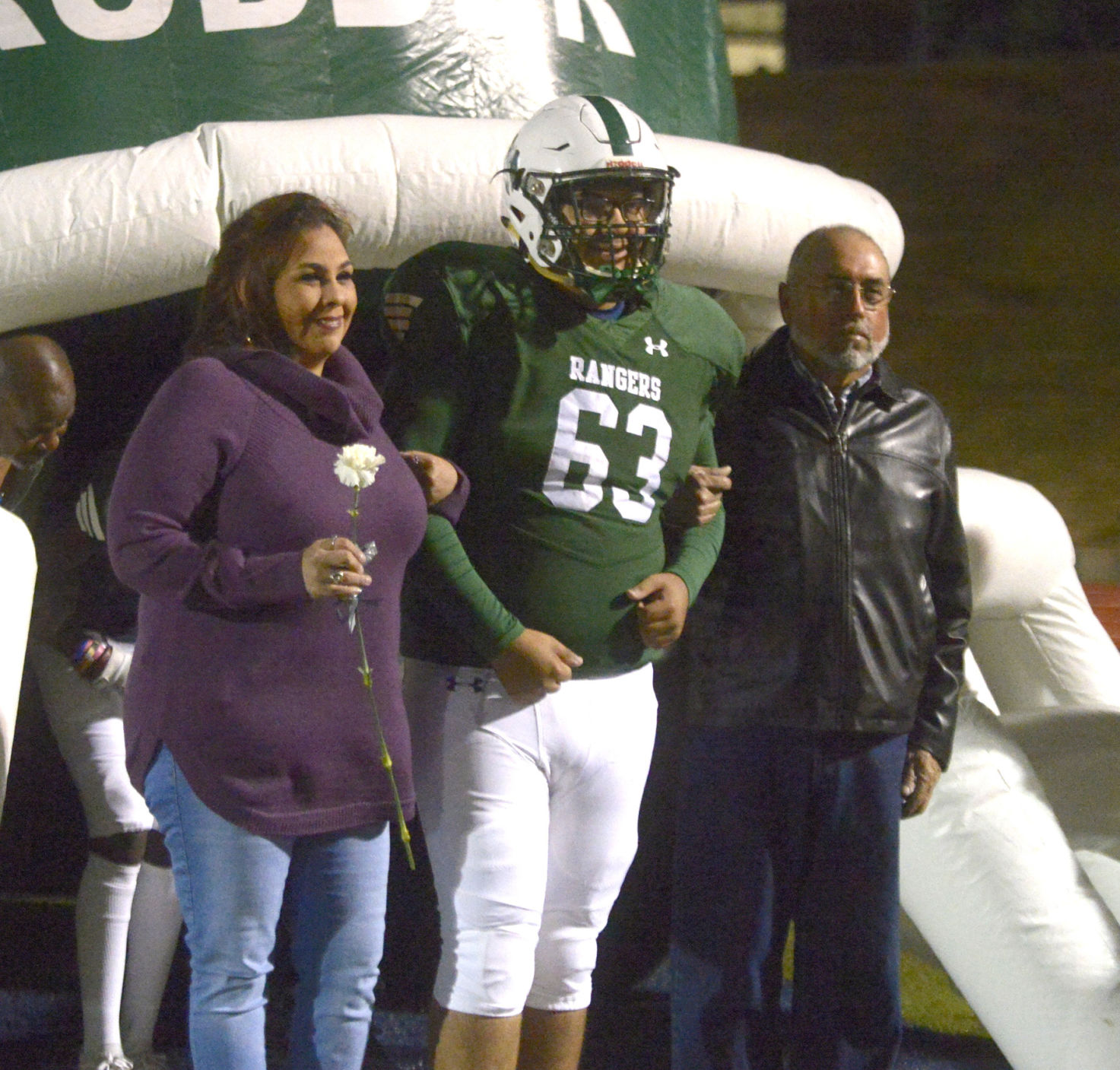 Rudder High School senior night 2019